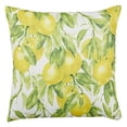 thumbnail image 2 of Fennco Styles Garden Lemon Print Decorative Throw Pillow Cover 18" W x 18" L – Multicolored Square Cushion Case for Home, Couch, Sofa, Bedroom, Office Décor and Special Occasion, 2 of 3
