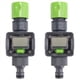 thumbnail image 1 of 2X Medidor de Caudal de Agua Digital IPX6 para Manguera de Jardín Al Aire Libre Calcular el Consumo de Agua Caudal de Agua Conectores de Rosca de 3/4 de Pulgada, 1 of 5
