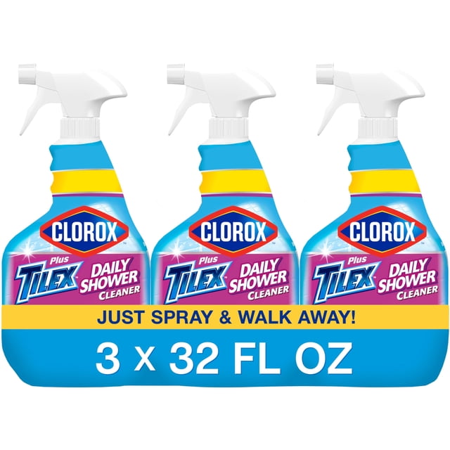 Limpiador Clorox Plus Tilex Daily Shower 3 x 946 ml en spray