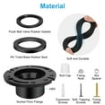 thumbnail image 2 of CSYANXING RV Toilet Seal Kit Plastic Material Replacement Kit For Dometic 300 310 320 Series RV Toilet Leak Prevention, 2 of 8