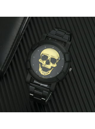 Skull Watch Men Quartz Watches  3d Carved Skull Unisex Watch - Men Quartz  Watch - Aliexpress