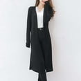 thumbnail image 2 of 2024 Fashionable Women's Plus Size Cardigan Lightweight Long Sleeve Coat with Pockets for Spring Summer Autumn Winter, 2 of 7