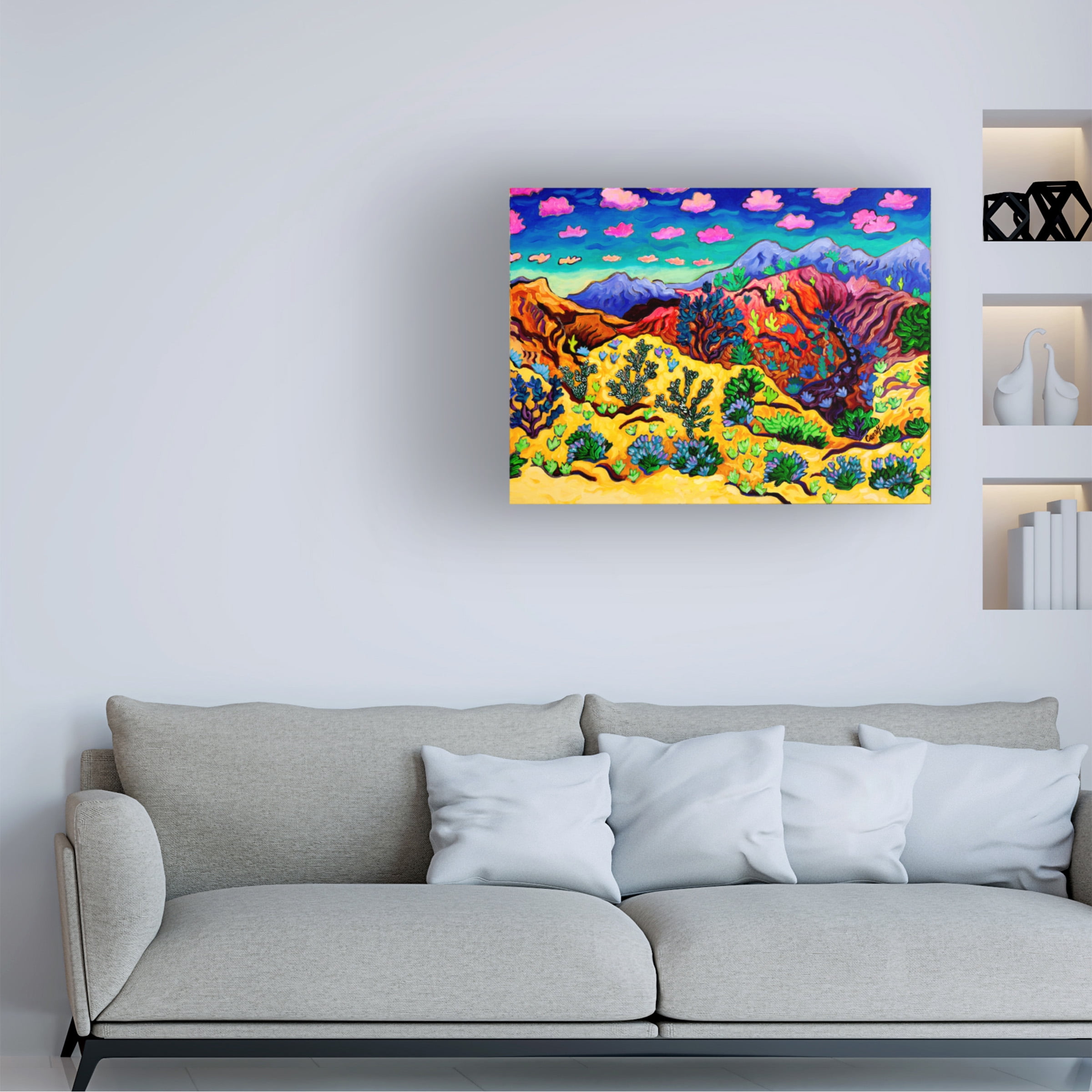 Cathy Carey 'Transported' Canvas Art