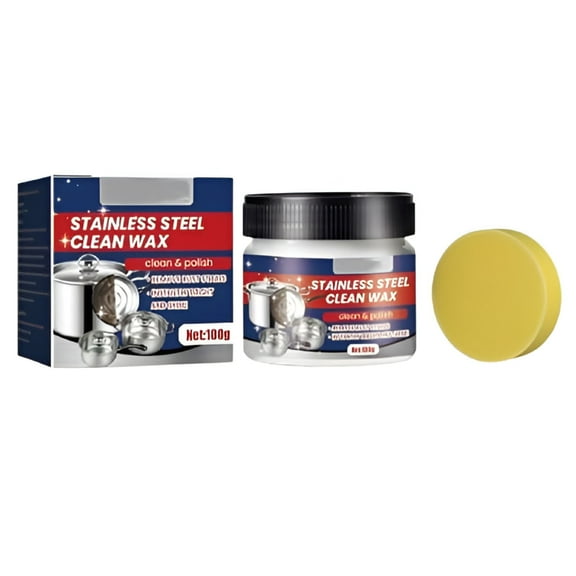 RAGUPEL Stainless Steel Scratch Remover for Appliances,Stainless Steel Cleaning Paste,Scratch Remover for Fridge,Stoves,Sinks and Metal Products (1PCS)