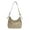 Khaki, variant on PU Crossbody Bag Trendy Top Handle Handbag Casual Underarm Bag for Women