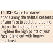 Hard Candy Look Pro! Highlight & Contour 1097 Medium, 0.184 oz