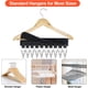 thumbnail image 5 of Perchero para gorras de béisbol, organizador de sombreros para perchas y armarios, 2 unidades, 10 clips de almacenamiento para colgar gorras de invierno, gorros y accesorios, para hombres, mujeres,, 5 of 8