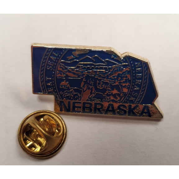 6 Pack of Nebraska State Lapel Pins