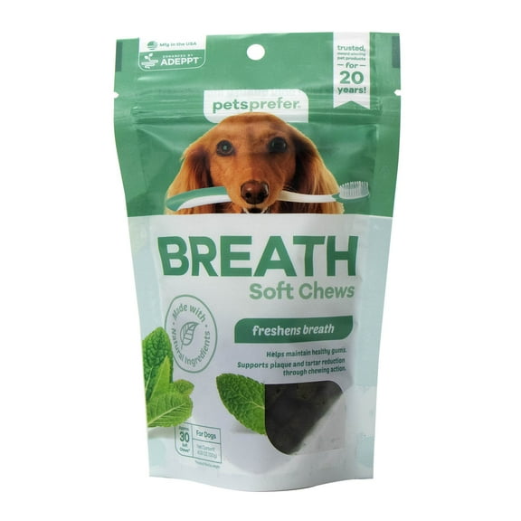 PetsPrefer Breath Soft Chews w/ ADEPPT, 30 ct
