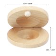 thumbnail image 2 of WEUVEB 4Pcs kids catanets Wood Color finger castanet Traditional Percussion Design Home Learning, 2 of 4