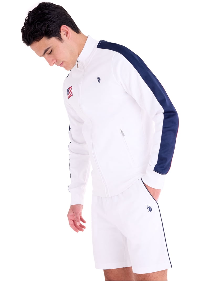 U.S. Polo Assn. Men's USA Track Jacket - Walmart.com