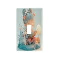 thumbnail image 2 of Switch Panel Switch Decoration 2.76x4.53x0.28 Inches Toggle Switch Switch Plate Wall Plates Living Room Kitchen Bedroom Study Switches Lovely Cartoon Reader, 2 of 8