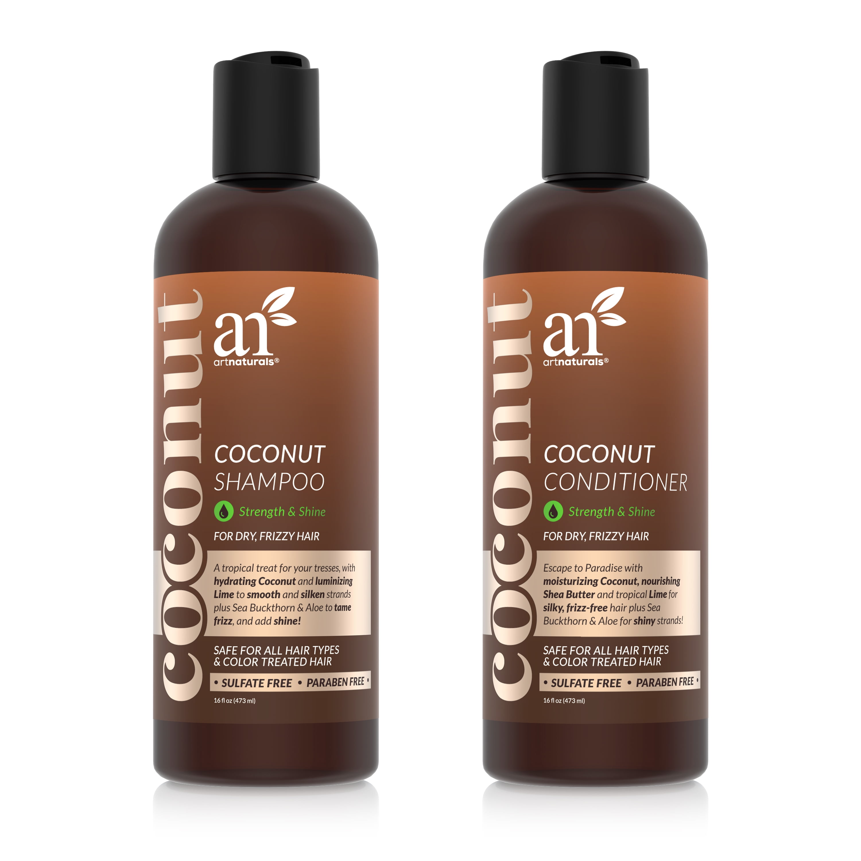 Artnaturals CoconutLime Professional Shampoo and Conditioner Gift Set