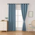 thumbnail image 5 of XmhyTop Long Curtain - Grey Curtains132cm*245cm), 1 slice, Polyester Curtains, Window Blackout Curtains for Living Room & Bedroom,, 5 of 5