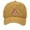 Yellow, variant on Washed Cotton Baseball Cap with Pink Ribbon Print, Distressed Vintage Soft Top Hat for Breast Cancer Awareness and Support, Retro Style for Daily Wear-Black