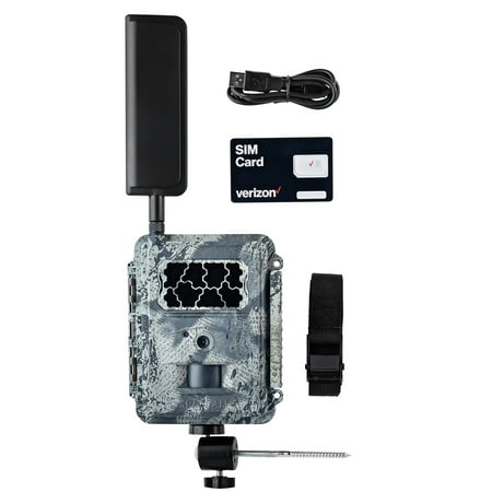 Spartan 4G LTE GoCam Wireless Trail Camera with Mount, Verizon (Best Blackout Trail Camera)