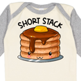 thumbnail image 4 of Inktastic Short Stack Cute Pancake Breakfast Boys or Girls Long Sleeve Baby Bodysuit, 4 of 5