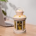 thumbnail image 5 of Skegnu 50% Off Clear! Mini Lantern With LED Ramadan Lantern Decoration Mini Lantern Decor With Candles Hanging Lanterns For Ramadan Decor Christmas Wedding Table Centerpiece Decor on Clearance, 5 of 6
