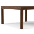 thumbnail image 6 of Simpli Home Wilson 54 inch x 54 inch Square Transitional Dining Table in Walnut Veneer, 6 of 11