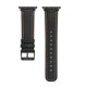 thumbnail image 4 of Adecuado para applewatch Apple watch correa iwatch1-76 generación SE Apple correa de cuero 42mm/44mm negro, 4 of 5