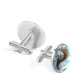 thumbnail image 3 of Sea Horse Elegant Shirt Cufflinks Set for Men, Stainless Steel Fashion Accessories for Business and Formal Occasions, 3 of 6