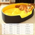 thumbnail image 1 of Big Bed Pet Sleeping Bes Large Dogs Accessories Pet Items Pet Medium Waterproof Cushion Mat Supplies Kennel Products Home Garden ShopWise Round, 1 of 13
