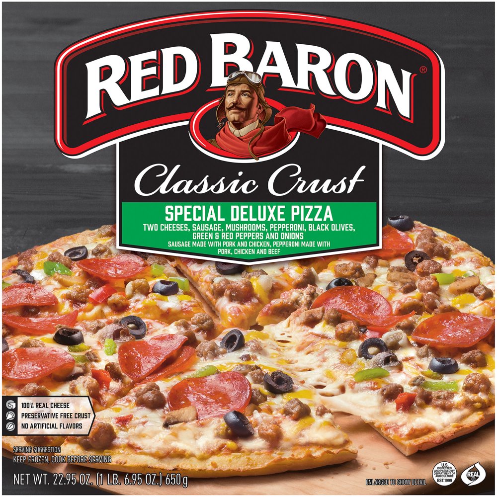 Red Baron Pizza, Classic Crust Special Deluxe, 22.95 oz