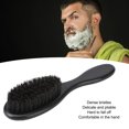 thumbnail image 3 of Beard Brush, Pliable Comfortable Styling Beard Brush Ergonomic Handle  For Home, 3 of 8