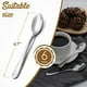 thumbnail image 5 of 18 Piezas de Cuchara de Café Expreso, Mini Cuchara de Café de Acero Inoxidable de 4.7 Pulgadas, Cuchara de Postre, 5 of 5