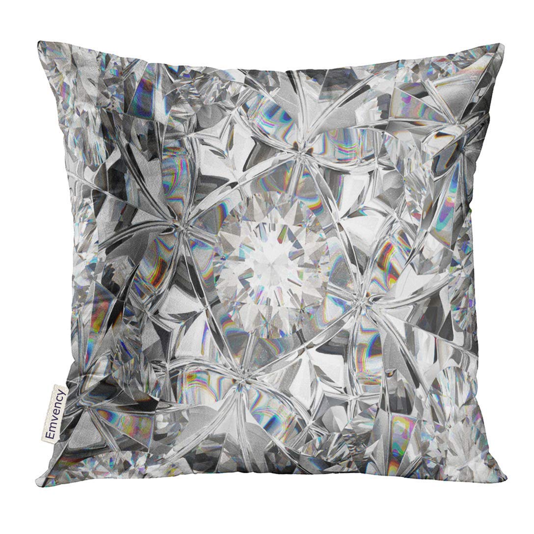 ARHOME Colorful Black Diamond Closeup Pattern and Kaleidoscope Effect