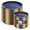 Blue Gold, variant on 100PCS Purple Plastic Plates with Gold Rim - 50 10-inch Dinner Plates & 50 7-inch Dessert Plates - Disposable Party Plates for Birthday, Spring, Weddings & Events