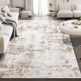 thumbnail image 1 of Alfombra Yidanamy Soft Fluffy para sala de estar, 200 x 300 cm, color beige, 1 of 7