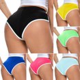 thumbnail image 2 of Xuhomer Summer Active Workout Shorts for Women Summer High Cut Pull-on Elastic Waisted Shorts Sports Gym Yoga Sweat Lifting Booty Shorts Capris Hot Pants, 2 of 8