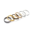thumbnail image 3 of TALENO 400Pcs Key Rings Metal Small Key Rings DIY Keychain Rings Metal Round Key Rings O-shaped Rings, 3 of 7