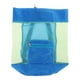 thumbnail image 3 of Bolsa de malla para playa, plegable, con cordón, portátil, para recoger conchas Azul, 3 of 9