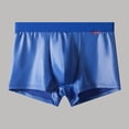 thumbnail image 2 of Athletic Briefs for Men Solid Color Breathable Wicking Underwear Workout Casual Blue M, 2 of 4