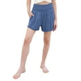 thumbnail image 3 of Avtoify Girl's-Linen Shorts Children's High Waist Wide Leg Shorts with Pocket Casual Shorts, 3 of 7