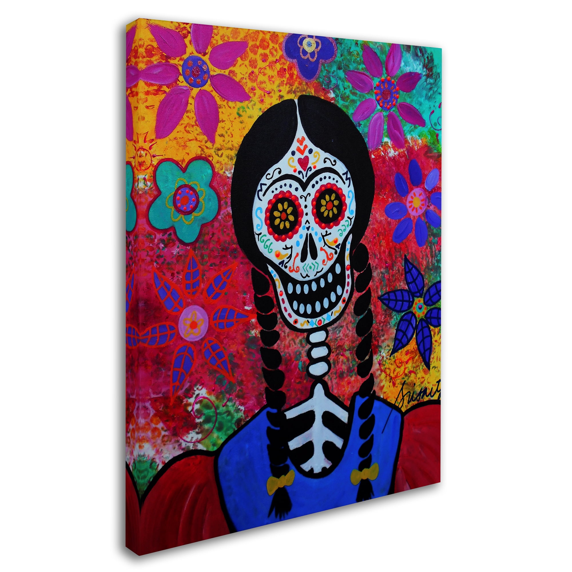 Trademark Fine Art 'Young Frida' Canvas Art by Prisarts