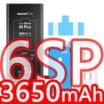 thumbnail image 1 of Batería NOHON para iPhone 8 Plus 12 Pro MAX Mini 11 SE 2020X7 5 5S 6 6S XS XR 7Plus 6Plus batería de litio de repuesto de APPLE Tan Jianjun unisex, 1 of 2