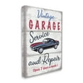 thumbnail image 2 of Stupell Industries Vintage Garage Service Sign Rustic Plank Pattern,24 x 30,Designed by Elizabeth Tyndall, 2 of 3