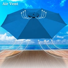 Replacement Canopy Cover for 10' Cantilever Patio Umbrella Offest Parasol Top Cover (Green)