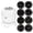 White, variant on USB‑C Portable Holiday Pattern Projector Light Rotating Decor Lamp With 8 Replaceable Themed Pattern Discs For Home Party Ambient Decoration(Black-10.5x9cm)