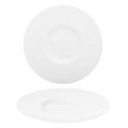 thumbnail image 2 of Porcelain Madrid dia.12.25" Round White Porcelain Plate (Set of 2), 2 of 2