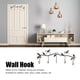 thumbnail image 4 of Perchero de pared para decoración del hogar, ganchos decorativos con diseño inspirado en la naturaleza, fácil instalación para un uso versátil (5 ganchos), 4 of 5