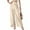 Beige, variant on IDALL Wide Leg Pants Woman Lounge Pants Women Women Casual Palazzo Pants Boho Wide Leg Pants High Elastic Waist Summer Loose Beach Travel Vacation Baggy Pants Womens Pants Beige L