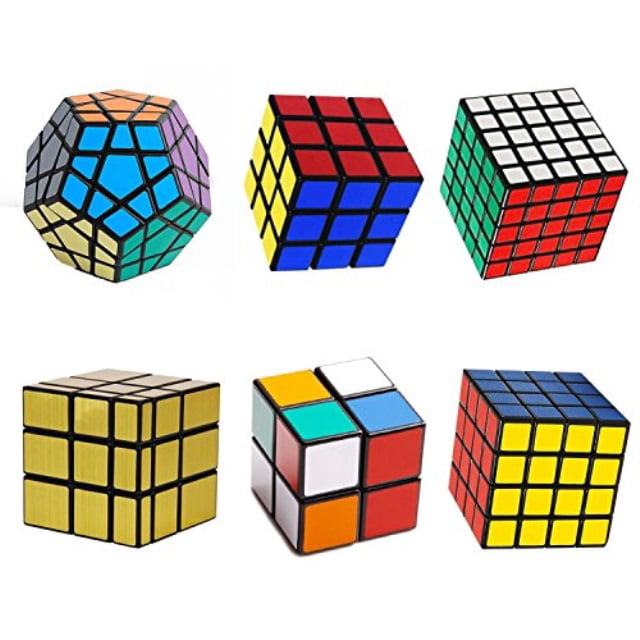 3PCS Professional 2x2 Magic cube 3x3 Pyramid cube 4x4x4 puzzle twist  toy gift
