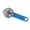 Blue, variant on M Buder LED Dog Light Pendant USB Rechargeable IPX7 Waterproof 3 Light Modes Collar Safety Light, Red (1.5 inches / 3.8 cm)