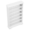 thumbnail image 2 of FRCOLOR 2pcs Miniature Dollhouse Furniture 1:12 Scale 6-Layer Wooden Bookshelf Miniature Wood Bookcase Dollhouse Library Mini Dollhouse Accessory For Dolls, 2 of 8