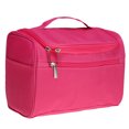 thumbnail image 1 of Maquillaje Bolsa de cosméticos de viaje Bolsa multifunción Artículos de tocador Organizador de con cremallera Rosa roja Sunnimix Bolso de mano de maquillaje de viaje, 1 of 8