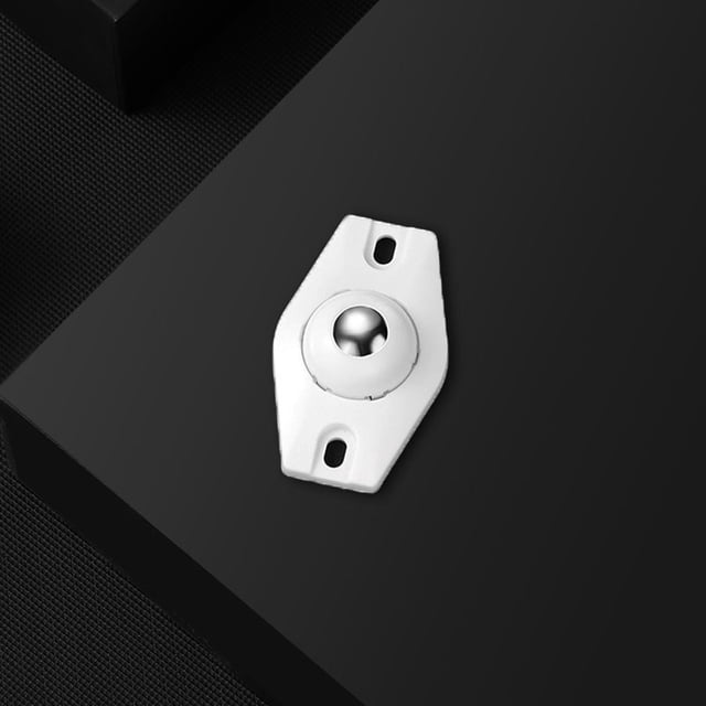 Polea de bola de rueda universal, tipo adhesivo, silenciosa, móvil, pequeña, accesorios de hardware para el hogar, rueda de carga resistente al desgaste